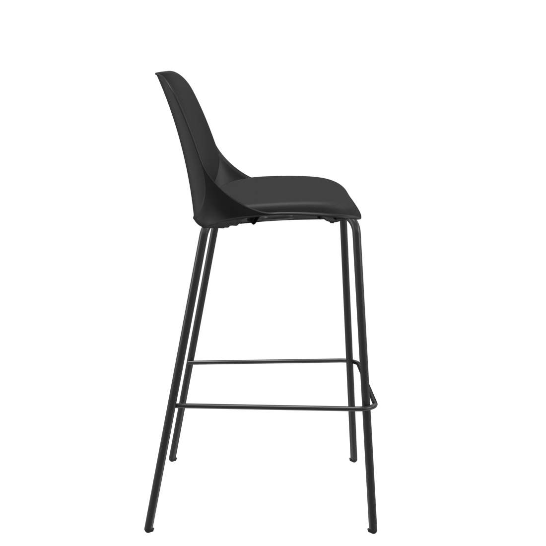 Banqueta Quick Fixa 4 pés Plaxmetal